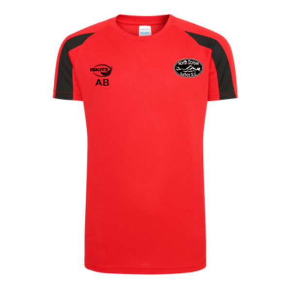 North Dorset Turbos Contrast Cool T-Shirt Kids Thumbnail